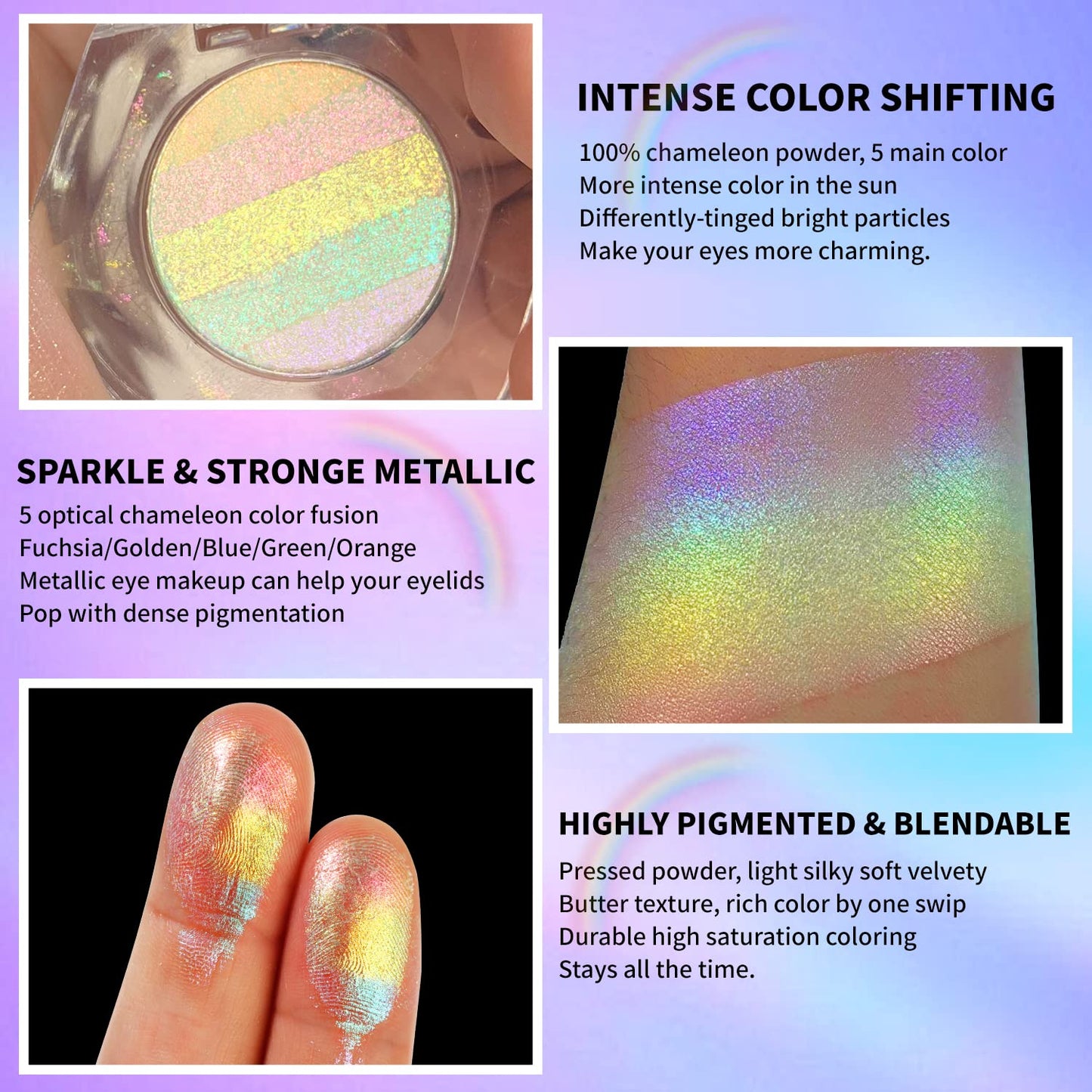 Rainbow Multichrome Eyeshadow/Highlighter